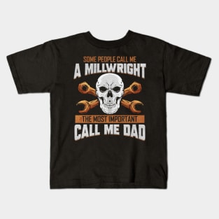 Millwright Dad Kids T-Shirt